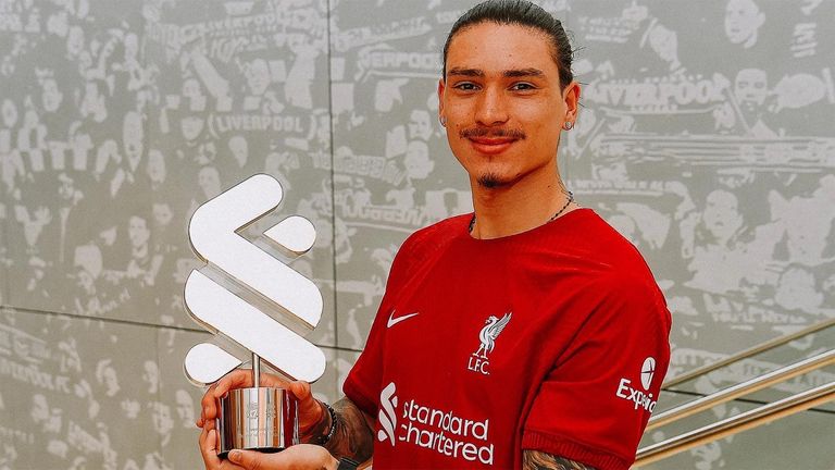 داروين نونيز محمد صلاح وداروين نونيز