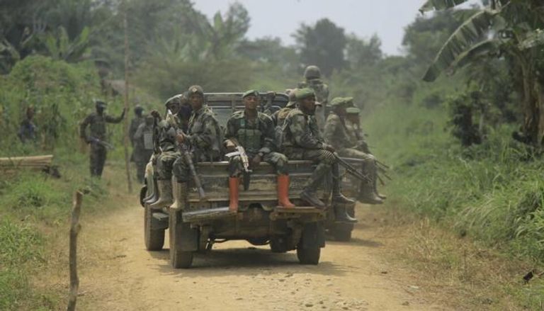 دورية لقوات الكونغو الديمقراطية في الشرق