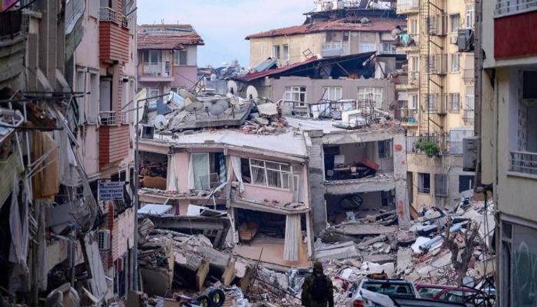 جانب من أضرار زلزال تركيا