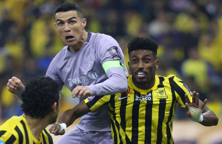 كريستيانو رونالدو ضد الاتحاد النصر والاتحاد - الدوري السعودي