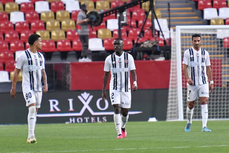 فريق الجزيرة شباب الأهلي ضد الجزيرة