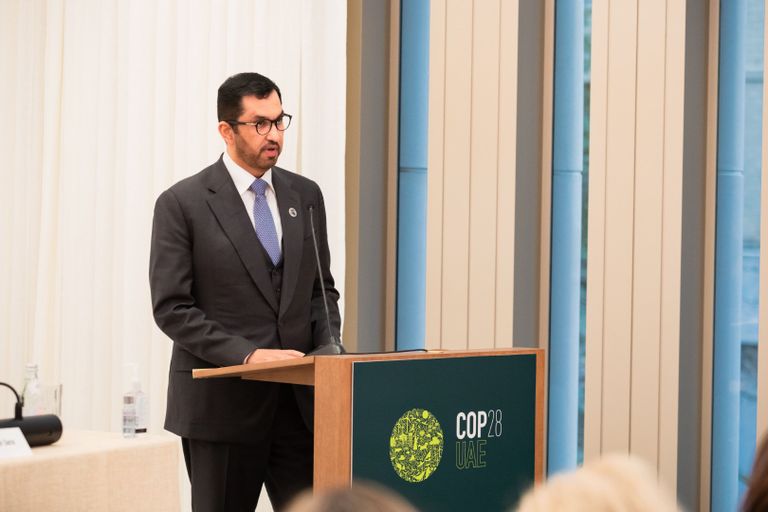 سلطان الجابر وأنطونيو غوتيريش