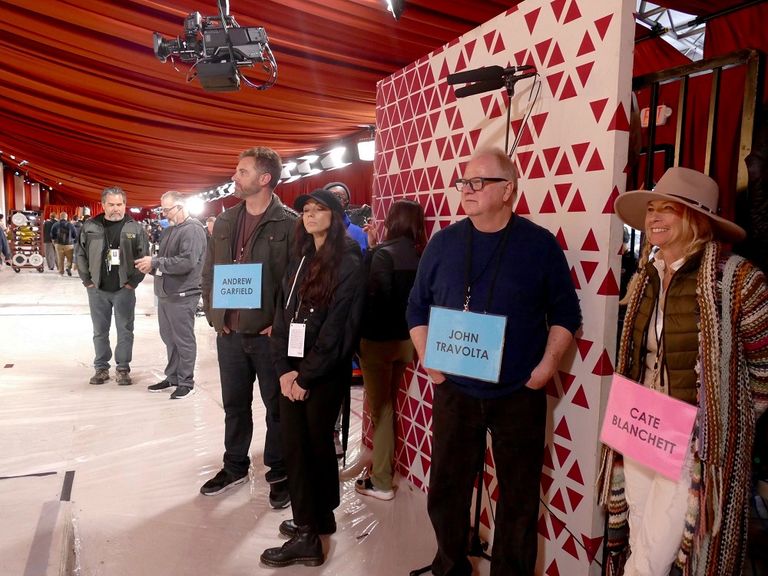 جانب من الاستعدادات لحفل الأوسكار