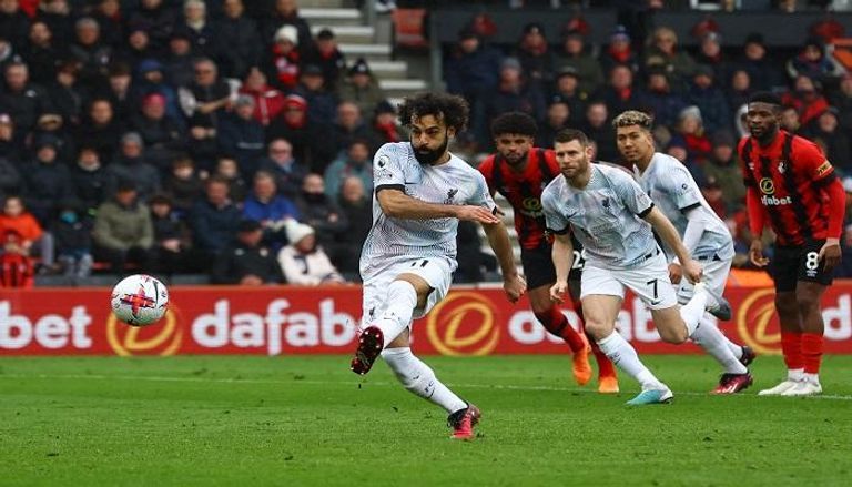 محمد صلاح من مباراة بورنموث