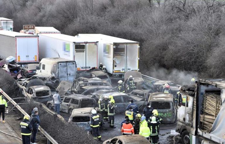 آثار التصادم في المجر