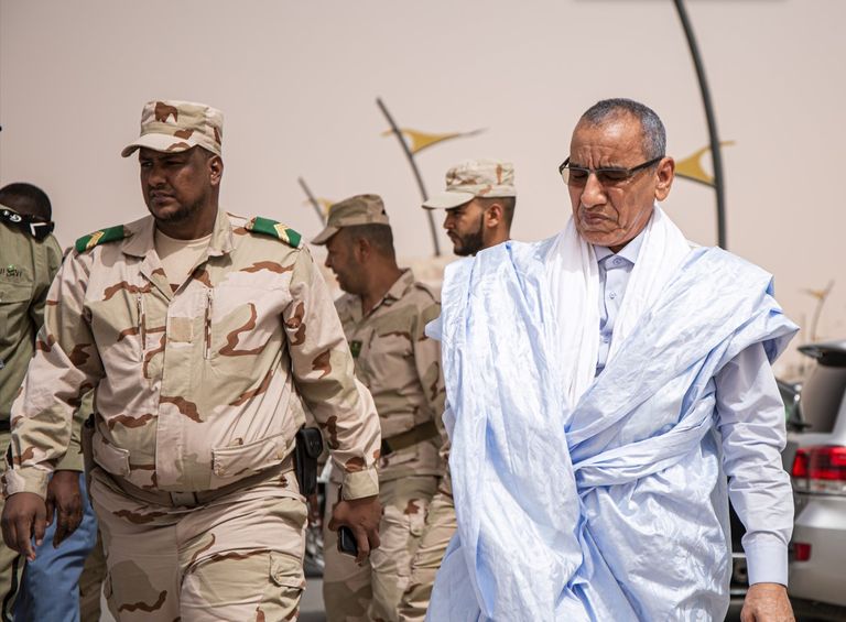 عناصر من الجيش الموريتاني في حالة استراحة- أرشيفية