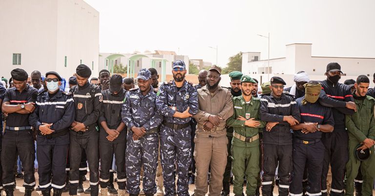 عناصر من الجيش الموريتاني في حالة استراحة- أرشيفية