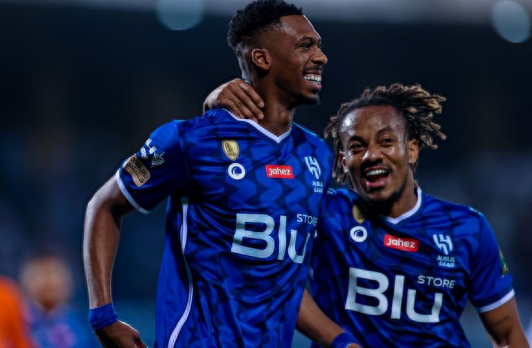 من مباراة الهلال والفتح في كأس الملك