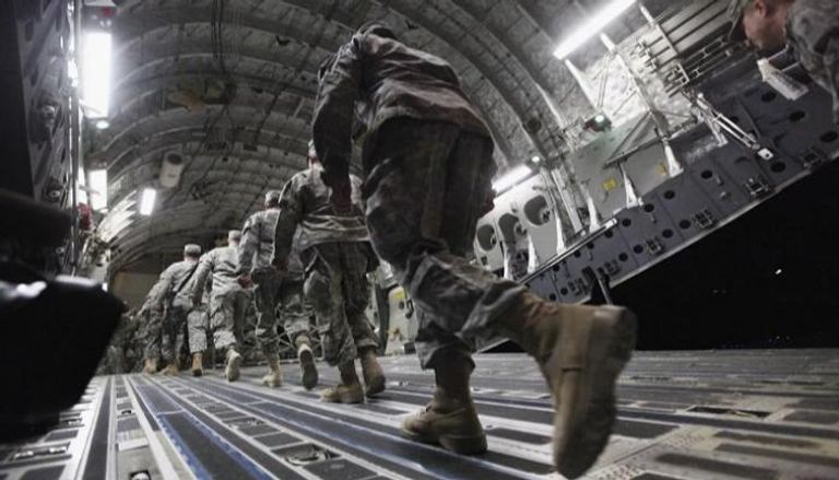 قوات أمريكية في طريقها إلى العراق