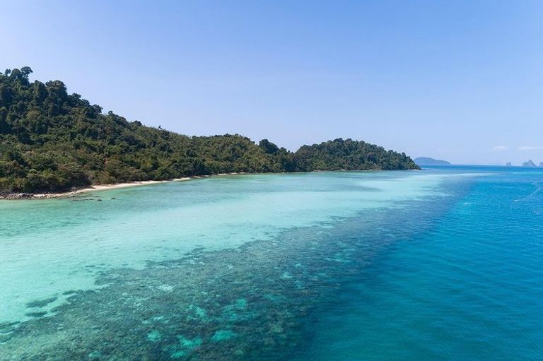 Koh Kradan منطقة غطس Koh Samui بتايلاند