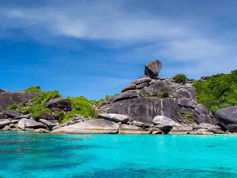 Koh Similan منطقة غطس Koh Samui بتايلاند