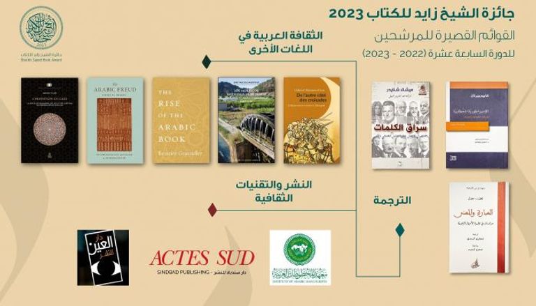 القوائم القصيرة لجائزة الشيخ زايد للكتاب