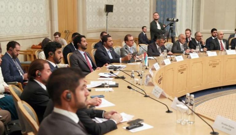 اجتماعات الدورة الـ11 للجنة الحكومية المشتركة بين دولة الإمارات وروسيا الاتحادية