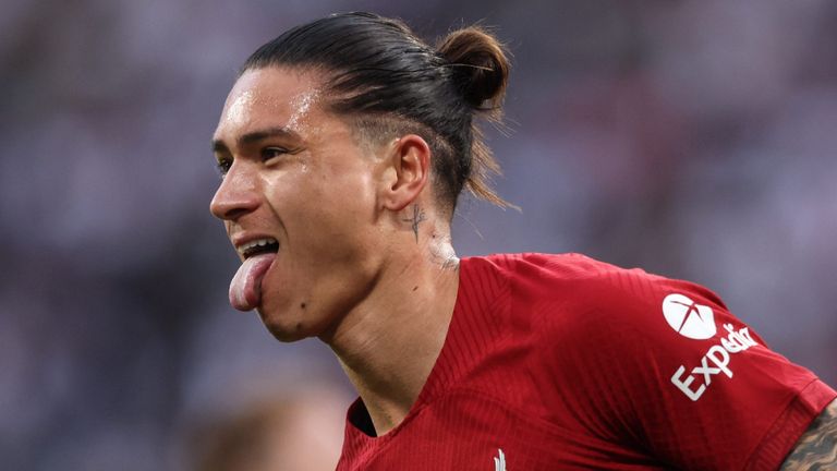 داروين نونيز محمد صلاح وداروين نونيز في ليفربول