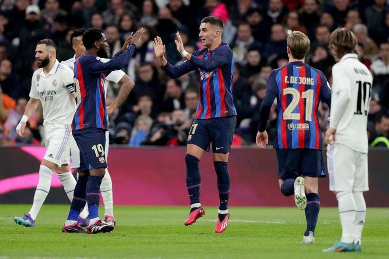 من مباراة برشلونة وريال مدريد - أرشيفية كارلو أنشيلوتي مدرب ريال مدريد