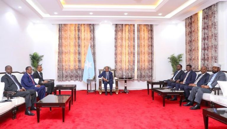 الرئيس الصومالي حسن شيخ محمود