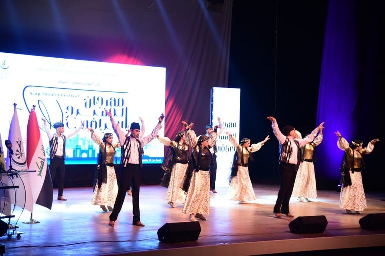 أحد عروض مهرجان المسرح العراقي