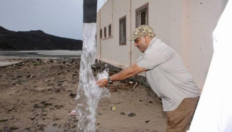 افتتاح محطة تحلية للمياه هي الأولى باليمن