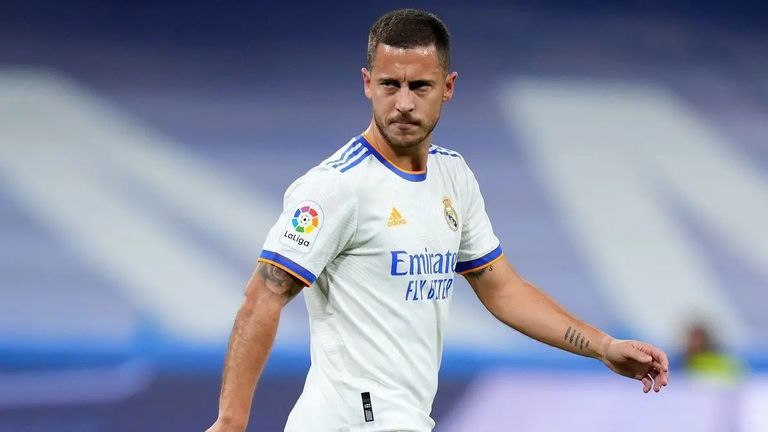 إيدين هازارد لاعب ريال مدريد