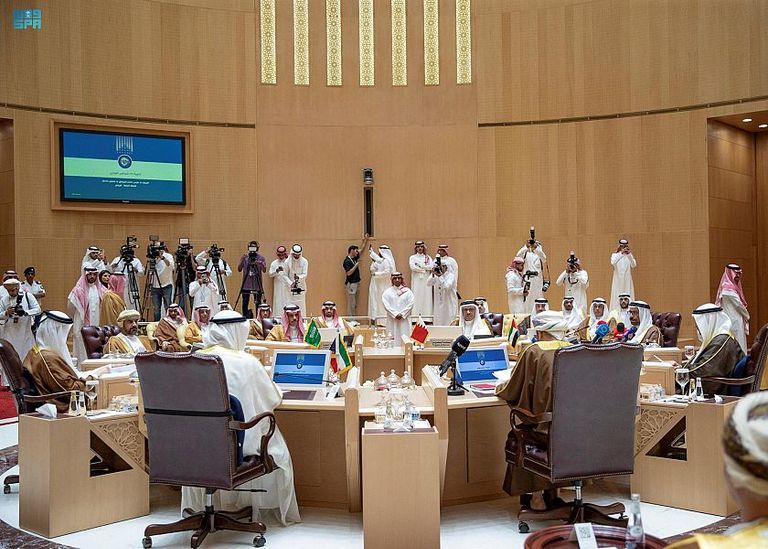 جانب من الاجتماع الوزاري الخليجي