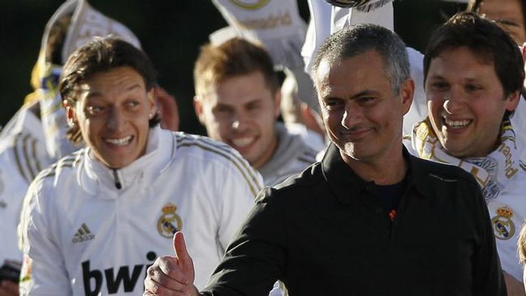 مسعود أوزيل ومورينيو