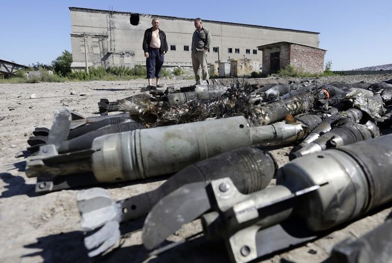 انفجار ضخم في أحد مواقع الذخيرة - أرشيفية