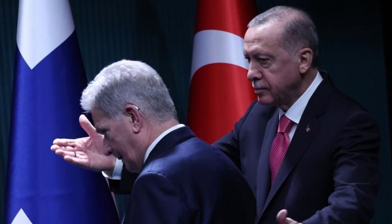 رجب طيب أردوغان وسولي نينيستو- أرشيفية