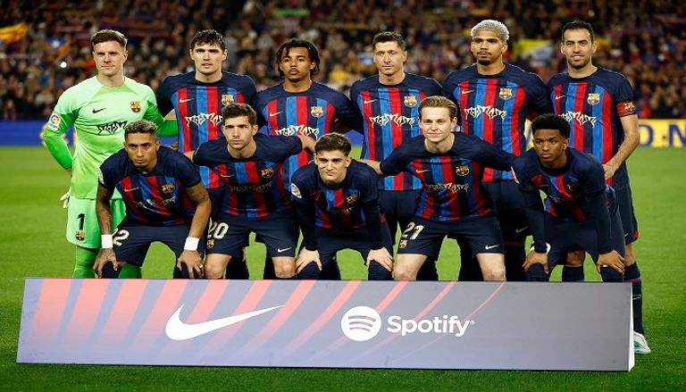 برشلونة برشلونة وريال مدريد