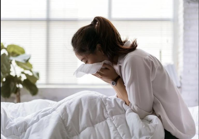 سيدة مصابة بمرض السل - أرشيفية