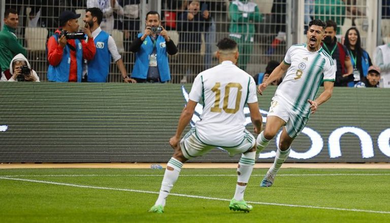 بغداد بونجاح مباراة الجزائر ضد النيجر - أرشيفية