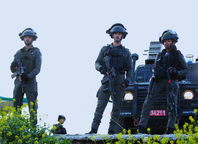 جندي إسرائيلي بالضفة الغربية - أرشيفية