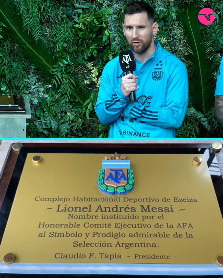 ليونيل ميسي يحظى بتكريم خاص في الأرجنتين