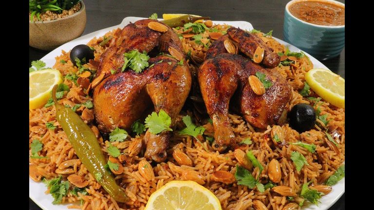 طبق كبسة على الطريقة السعودية