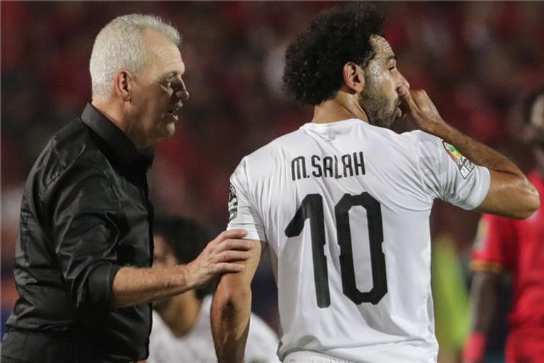 محمد صلاح وخافيير أجيري