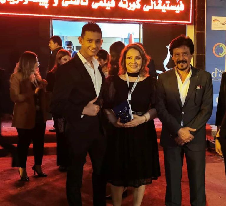 الفنانة العراقية سناء عبدالرحمن