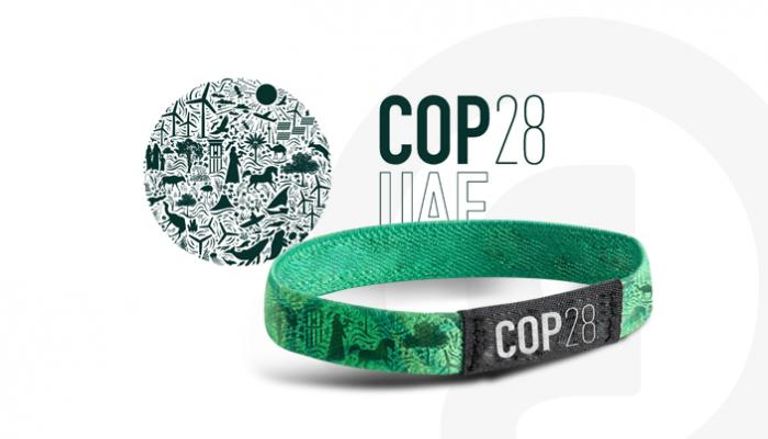 سوار COP28 .. معصم إماراتي يحمل الاستدامة العالمية