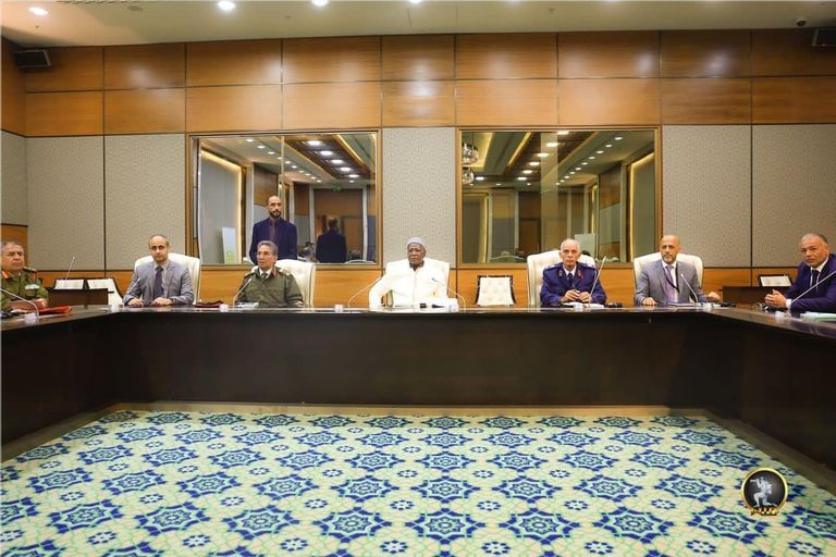 جانب من اجتماعات العسكريين والمدنيين