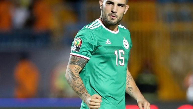 أندي ديلور منتخب الجزائر ضد النيجر