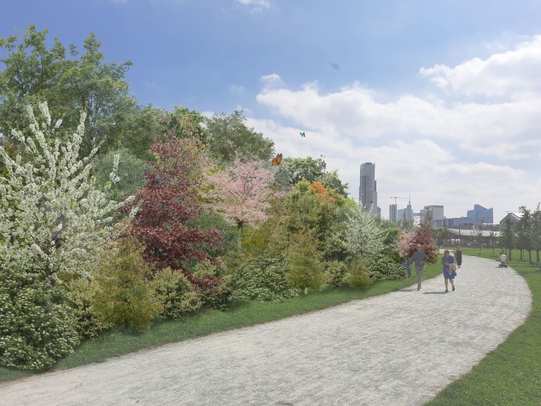 الغابات الصغيرة الأسقف الذكية للبنايات