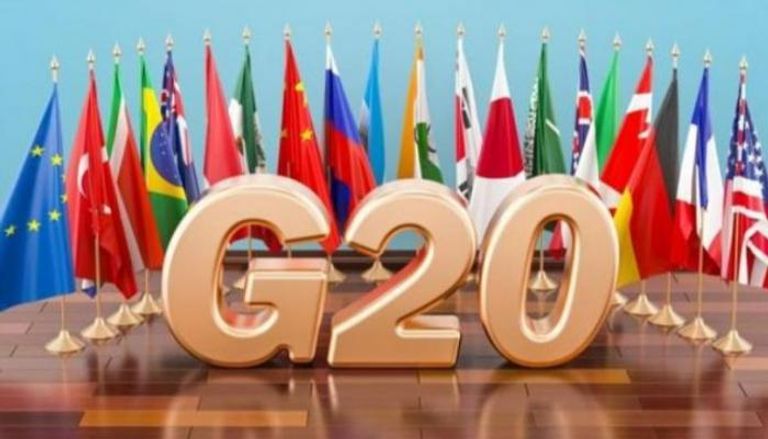 أعلام دول مجموعة العشرين - أرشيفية