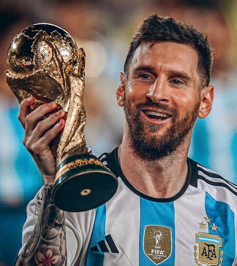 ليونيل ميسي قائد منتخب الأرجنتين