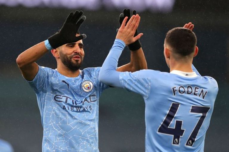 رياض محرز وفيل فودين رياض محرز وفيل فودين