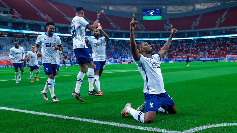 الهلال والدحيل الهلال السعودي