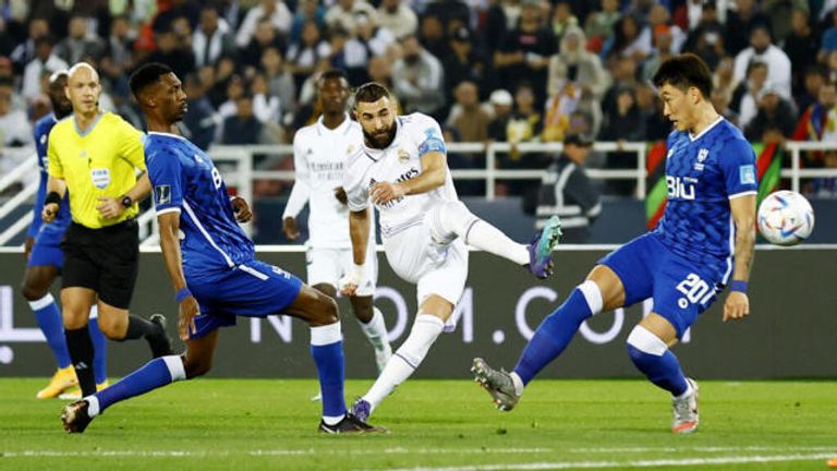 الهلال وريال مدريد الهلال السعودي