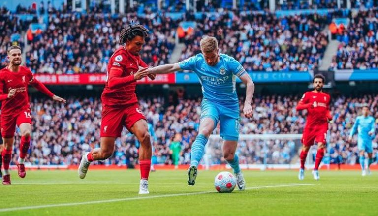 موعد مباراة مانشستر سيتي وليفربول في الدوري الإنجليزي والقنوات الناقلة
