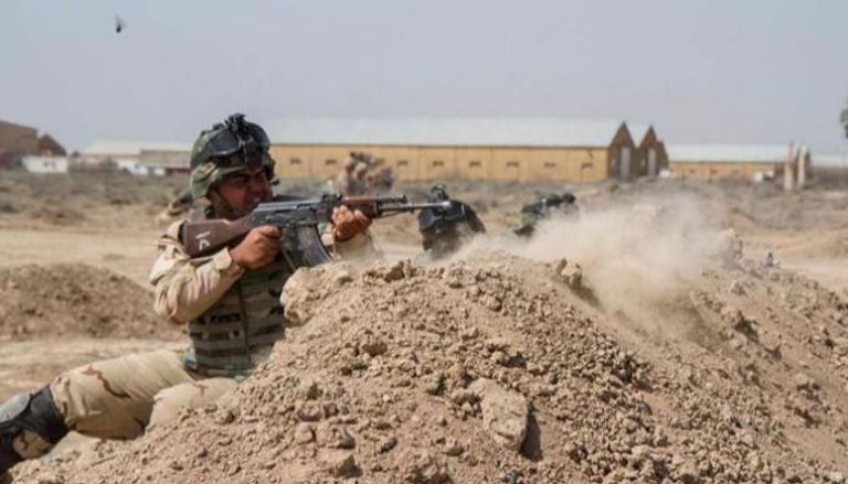 عناصر من الجيش العراقي خلال معارك استعادة المدن من داعش