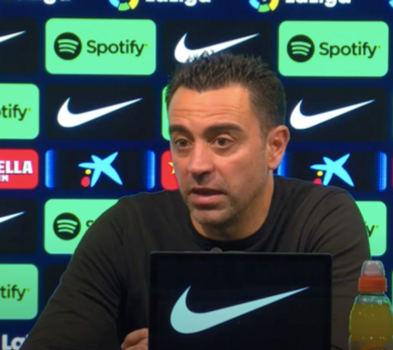 تشافي ليونيل ميسي وتشافي هيرنانديز