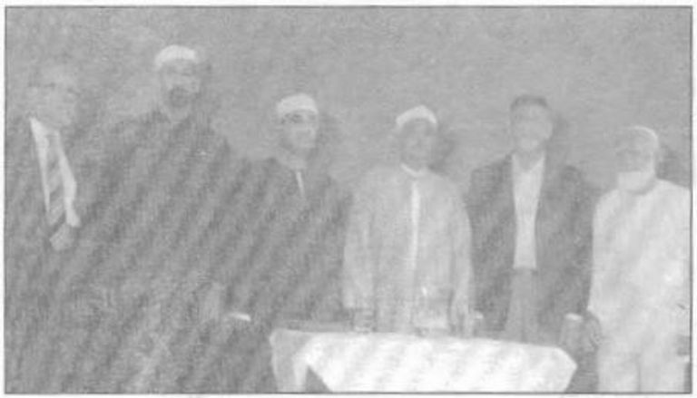 الشيخ أحمد الرزيقي والشيخ عبدالباسط عبدالصمد في جنوب أفريقيا 1975