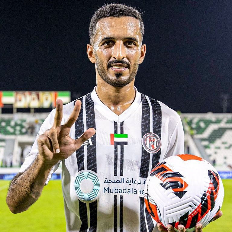 علي مبخوت نجم الجزيرة هداف الدوري الإماراتي التاريخي