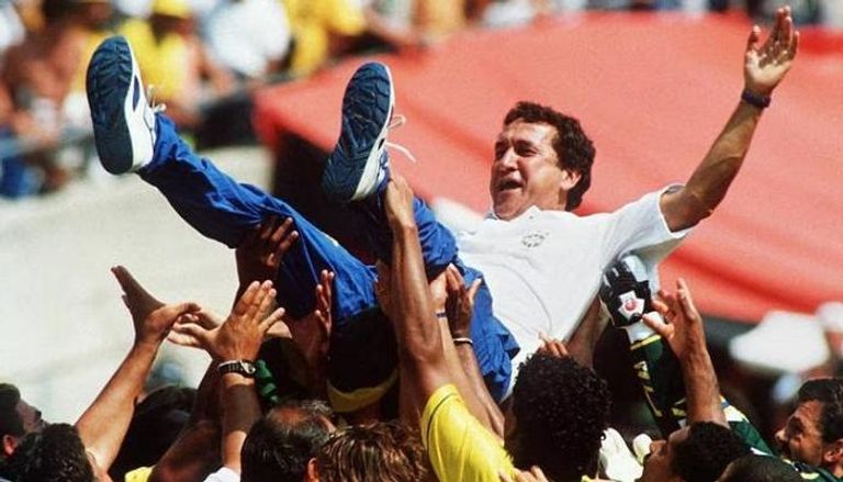كارلوس ألبرتو بيريرا عقب الفوز بكأس العالم